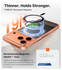TORRAS Slim Fit Mag iPhone 17 Pro Max Hoesje MagSafe Back Cover Transparant afbeelding 9