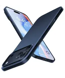 TORRAS Slim Fit Mag iPhone 17 Pro Max Hoesje MagSafe Back Cover Blauw afbeelding