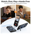TORRAS Pstand Apple iPhone 17 Pro Max Hoesje MagSafe met Kickstand Zwart afbeelding 5