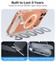 TORRAS Pstand Apple iPhone 17 Pro Max Hoesje MagSafe met Kickstand Transparant afbeelding 7