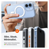 TORRAS Guardian Magnetic iPhone 17 Hoesje MagSafe Back Cover Transparant afbeelding 5