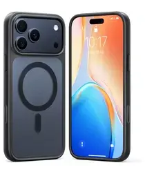 TORRAS Guardian Magnetic iPhone 17 Pro Hoesje MagSafe Back Cover Zwart afbeelding