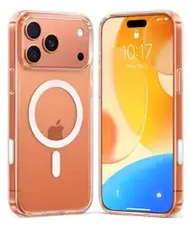 TORRAS Guardian Magnetic iPhone 17 Pro Hoesje MagSafe Back Cover Transparant afbeelding