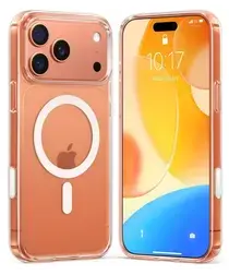 TORRAS Guardian Magnetic iPhone 17 Pro Max Hoesje MagSafe Back Cover Transparant afbeelding