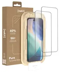 NEKIT Pure Apple iPhone Air Tempered GRS Glass Installatiebox (2-Pack) afbeelding