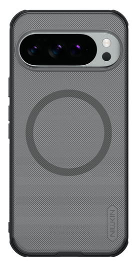 Nillkin Frosted Shield Google Pixel 10 Pro XL Hoesje MagSafe Transparant Zwart afbeelding 1