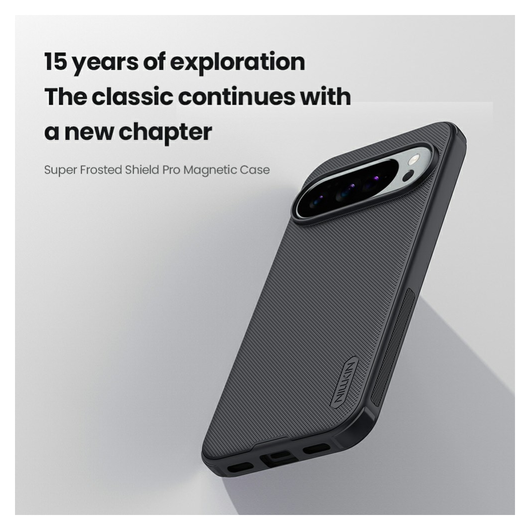 Nillkin Frosted Shield Google Pixel 10 / 10 Pro Hoesje MagSafe Zwart afbeelding 5