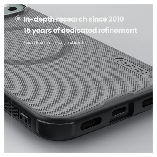 Nillkin Frosted Shield Google Pixel 10 / 10 Pro Hoesje MagSafe Transparant Zwart afbeelding 7