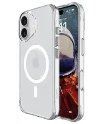 Buddi Core Apple iPhone 17 Hoesje MagSafe Back Cover Matte Transparant afbeelding