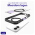 Buddi Hybrid Apple iPhone 17 Hoesje MagSafe Back Cover Transparant Zwart afbeelding 7