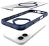 Buddi Hybrid Apple iPhone 17 Hoesje MagSafe Back Cover Transparant Blauw afbeelding 10