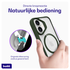 Buddi Hybrid Apple iPhone 17 Hoesje MagSafe Back Cover Transparant Groen afbeelding 4