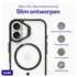 Buddi Hybrid Apple iPhone 17 Hoesje MagSafe Back Cover Transparant Groen afbeelding 6