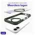 Buddi Hybrid Apple iPhone 17 Hoesje MagSafe Back Cover Transparant Groen afbeelding 7