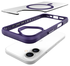Buddi Hybrid Apple iPhone 17 Hoesje MagSafe Back Cover Transparant Paars afbeelding 10