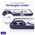 Buddi Hybrid Apple iPhone 17 Hoesje MagSafe Back Cover Transparant Paars afbeelding 5