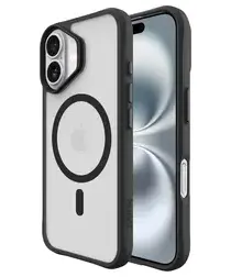 Buddi Hybrid Apple iPhone 17 Hoesje MagSafe Back Cover Matte Zwart afbeelding