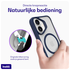 Buddi Hybrid Apple iPhone 17 Hoesje MagSafe Back Cover Matte Blauw afbeelding 5