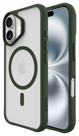Buddi Hybrid Apple iPhone 17 Hoesje MagSafe Back Cover Matte Groen