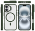 Buddi Hybrid Apple iPhone 17 Hoesje MagSafe Back Cover Matte Groen afbeelding 9