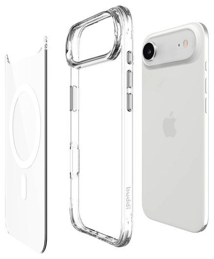 Buddi Core Apple iPhone Air Hoesje MagSafe Back Cover Transparant afbeelding 9