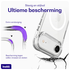 Buddi Core Apple iPhone Air Hoesje MagSafe Back Cover Transparant afbeelding 2