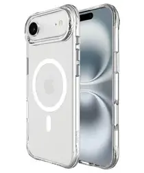 Buddi Core Apple iPhone Air Hoesje MagSafe Back Cover Matte Transparant afbeelding