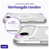 Buddi Core Apple iPhone Air Hoesje MagSafe Back Cover Matte Transparant afbeelding 3