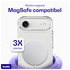 Buddi Core Apple iPhone Air Hoesje MagSafe Back Cover Matte Transparant afbeelding 4
