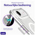 Buddi Core Apple iPhone Air Hoesje MagSafe Back Cover Matte Transparant afbeelding 6