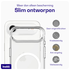Buddi Core Apple iPhone Air Hoesje MagSafe Back Cover Matte Transparant afbeelding 7