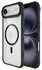 Buddi Hybrid Apple iPhone Air Hoesje MagSafe Back Cover Transparant Zwart