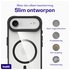 Buddi Hybrid Apple iPhone Air Hoesje MagSafe Back Cover Transparant Zwart afbeelding 6