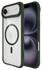 Buddi Hybrid Apple iPhone Air Hoesje MagSafe Back Cover Transparant Groen