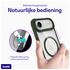Buddi Hybrid Apple iPhone Air Hoesje MagSafe Back Cover Transparant Groen afbeelding 5