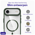 Buddi Hybrid Apple iPhone Air Hoesje MagSafe Back Cover Transparant Groen afbeelding 6