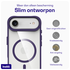 Buddi Hybrid Apple iPhone Air Hoesje MagSafe Back Cover Transparant Paars afbeelding 6