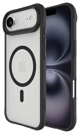 Buddi Hybrid Apple iPhone 17 Air Hoesje MagSafe Back Cover Matte Zwart afbeelding