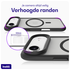 Buddi Hybrid Apple iPhone 17 Air Hoesje MagSafe Back Cover Matte Zwart afbeelding 4