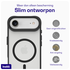 Buddi Hybrid Apple iPhone 17 Air Hoesje MagSafe Back Cover Matte Zwart afbeelding 6