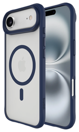 Buddi Hybrid Apple iPhone 17 Air Hoesje MagSafe Back Cover Matte Blauw