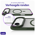 Buddi Hybrid Apple iPhone 17 Air Hoesje MagSafe Back Cover Matte Groen afbeelding 4