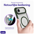 Buddi Hybrid Apple iPhone 17 Air Hoesje MagSafe Back Cover Matte Groen afbeelding 5