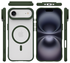 Buddi Hybrid Apple iPhone 17 Air Hoesje MagSafe Back Cover Matte Groen afbeelding 9
