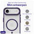 Buddi Hybrid Apple iPhone 17 Air Hoesje MagSafe Back Cover Matte Paars afbeelding 6