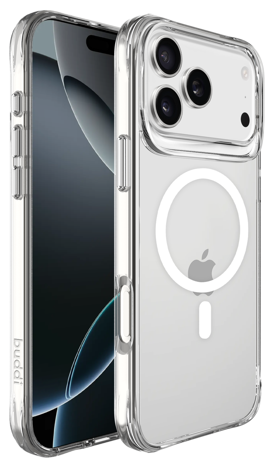 Buddi Core Apple iPhone 17 Pro Hoesje MagSafe Back Cover Matte Transparant afbeelding 8