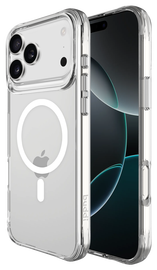 Buddi Core Apple iPhone 17 Pro Hoesje MagSafe Back Cover Matte Transparant afbeelding