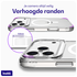 Buddi Core Apple iPhone 17 Pro Hoesje MagSafe Back Cover Matte Transparant afbeelding 6