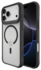 Buddi Hybrid Apple iPhone 17 Pro Hoesje MagSafe Back Cover Matte Zwart