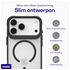 Buddi Hybrid Apple iPhone 17 Pro Hoesje MagSafe Back Cover Matte Zwart afbeelding 6